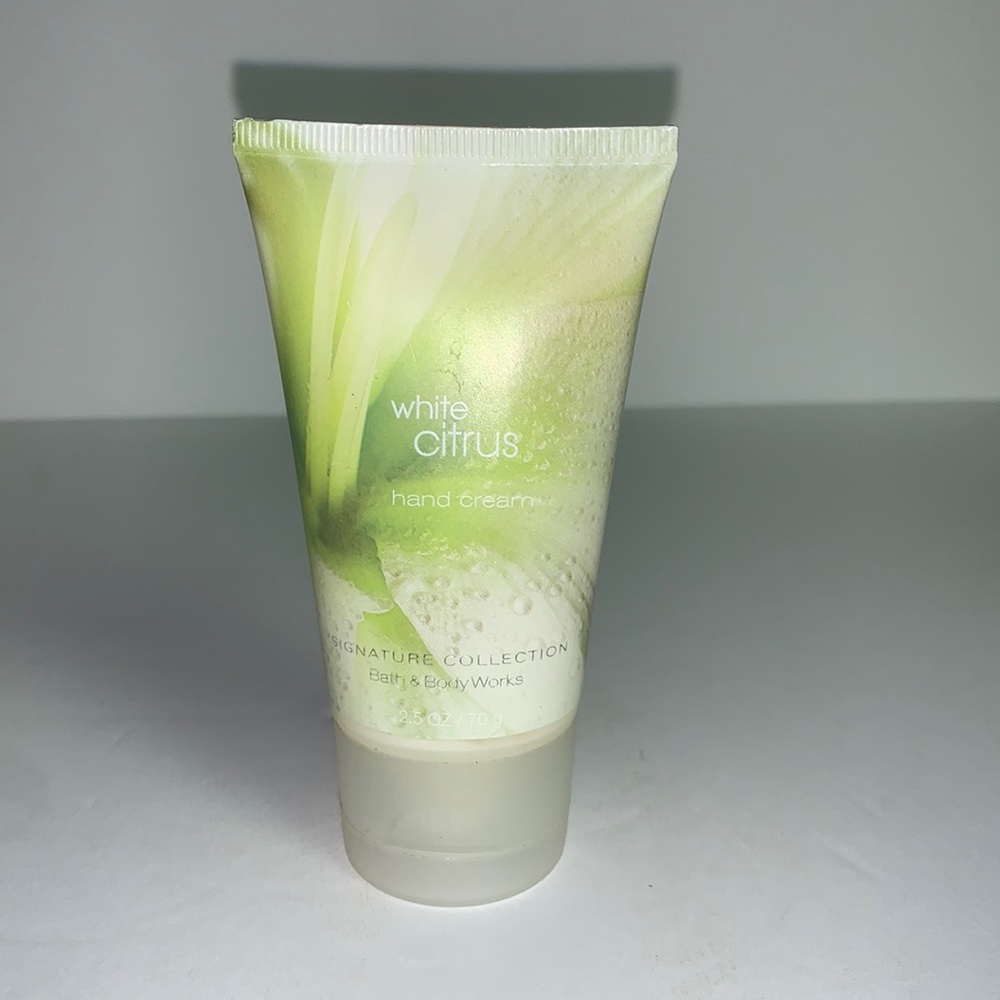 White Citrus Moisturizing Hand Cream Discontinued
